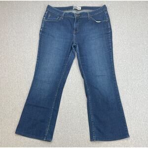 Levis Jeans Womens 14M Blue Cotton Stretch Signature Mid-Rise Bootcut